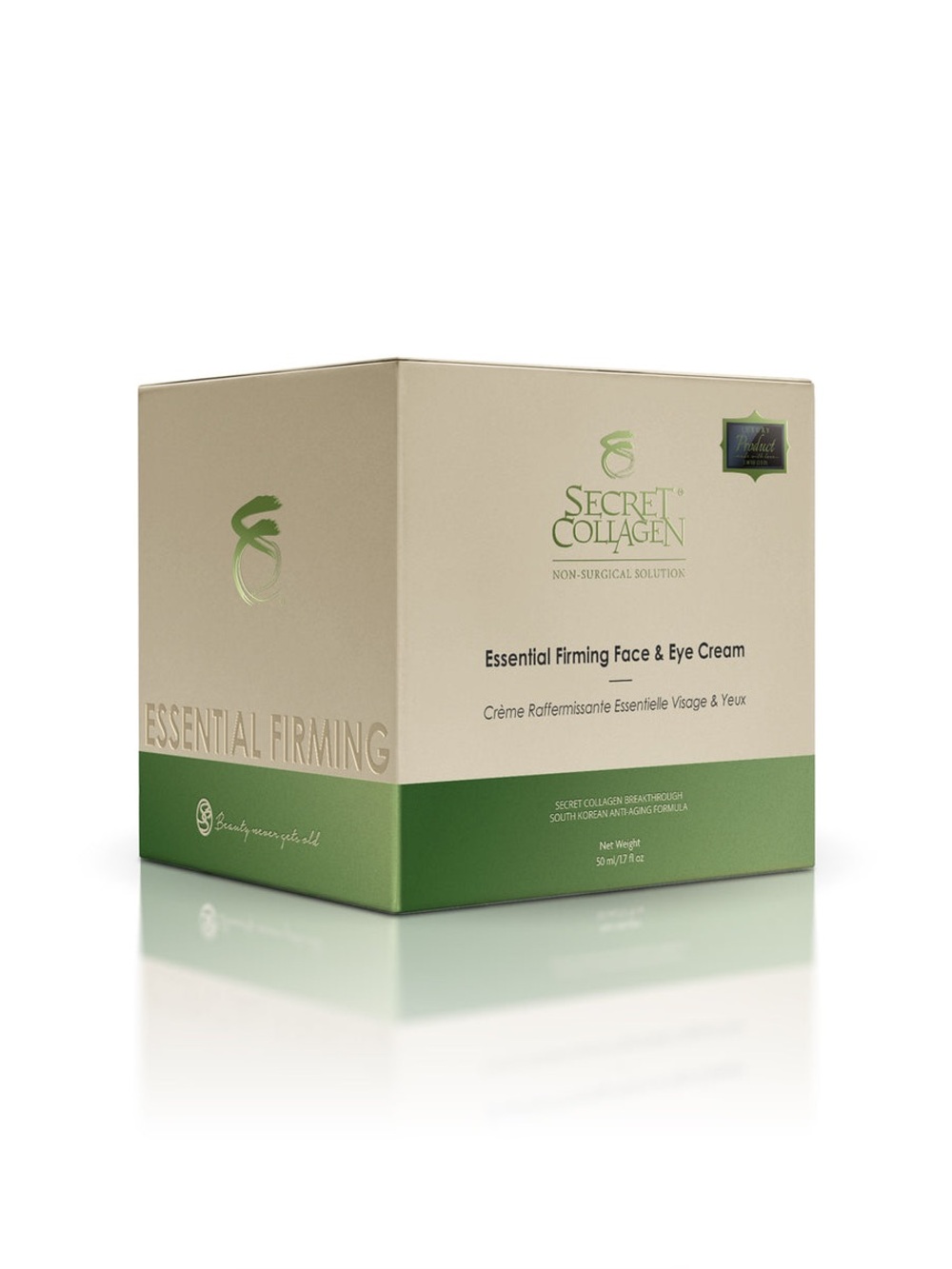 Essential Firming Face & Eye Cream - Beige - Picture 3 of 7